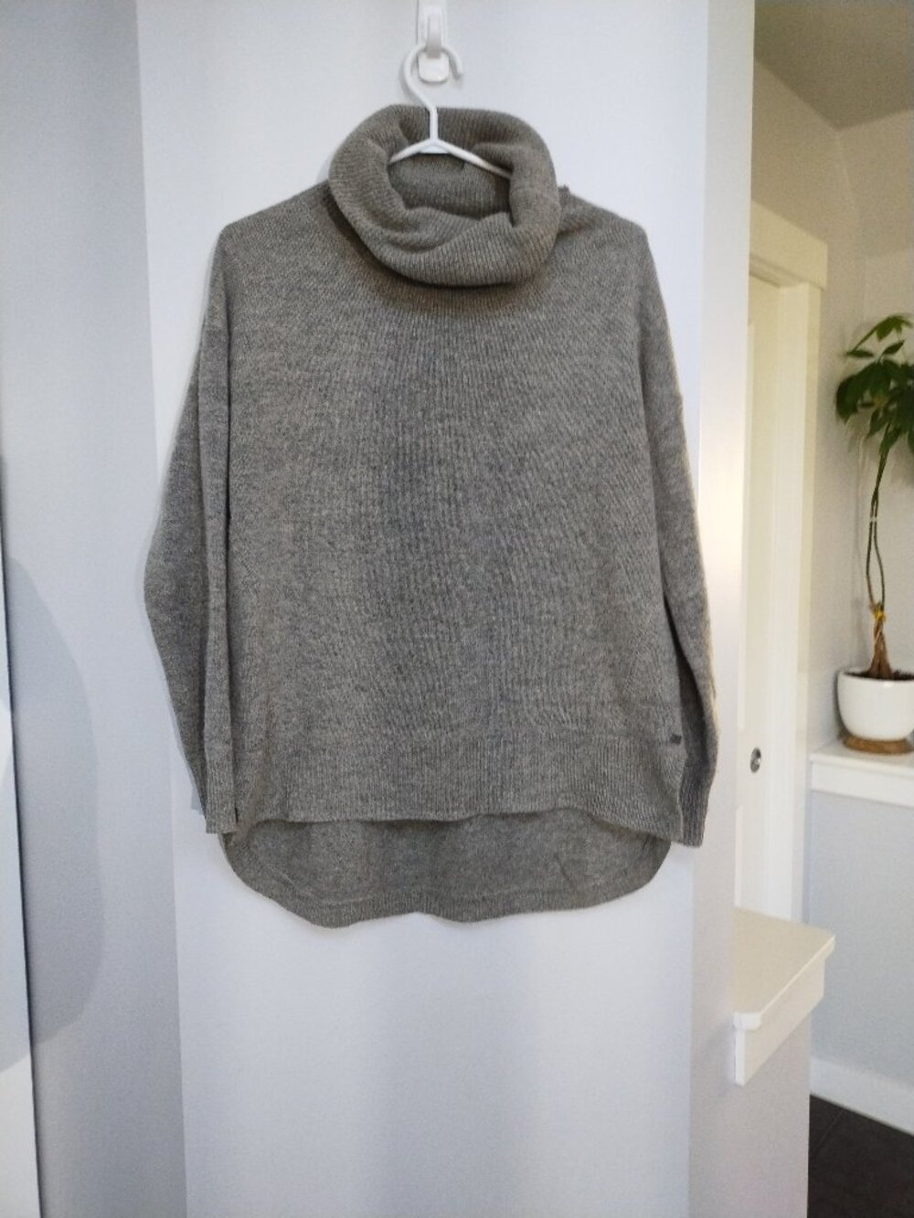 Oversized Monk&Lou wool blend turtleneck sweater